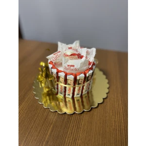 Kinder Pasta Raffaello ve Kinder Chocolate Pastası Hediye Özel Gün Çikolatası