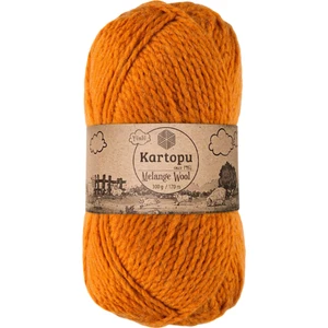 Melange Wool El Örgü Ipi Renk KODU:K1854 - Hardal