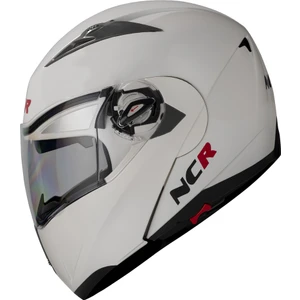 Çene Açılır Kask Vizörlü Beyaz L Beden Ece Belgeli