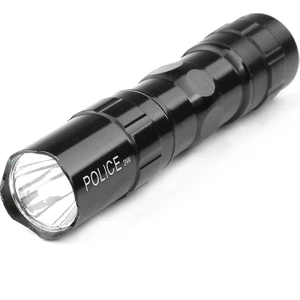 Mini Süper Parlak Fener Anahtarlık ile Su Geçirmez Küçük Torch Işık-Siyah