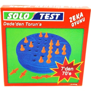 Solo Test Zeka Oyunu 5 Adet