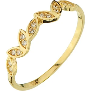 Altın Yapraklı Helen Tacı Yüzük