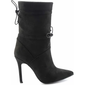 Siyah Süet  Kadın Bot & Bootie K029901022