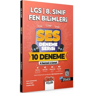 Benim Hocam Yayınları LGS 8. Sınıf 2022 Fen Bilimleri Ses Deneme Serisi 10 Deneme