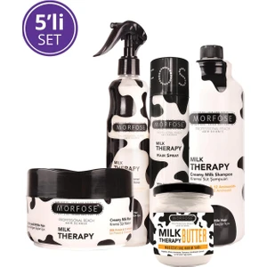 Milk Therapy Butter 5'li Saç Bakım ve Şekillendirme Seti