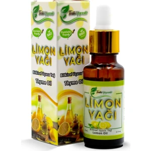 Tarihi Yapraklı  % 100 Saf Limon Yağı 20 ml