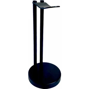 Xrades Siyah Yuvarlak Kulaklık Standı (Ahşap ve Metal) Stand Stant Tutucu