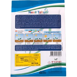 Marul(Yedikule) Atalık Tohumu 3 Paket