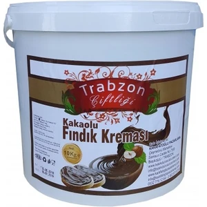 Trabzon Çiftliği Kakaolu Fındık Kreması 10 kg