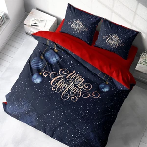 Yılbaşı Süsü Merry Christmas Çift Kişilik 3d Nevresim Takımı Pamuk