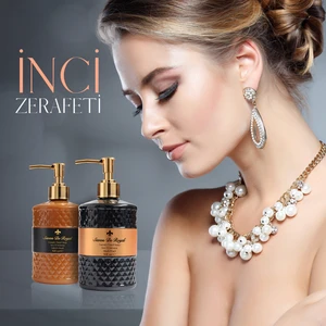 Savon De Royal Luxury Vegan Sıvı Sabun Black ve Eden's Pearl 500 ml x 2 Adet