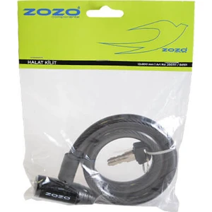 Halat Kilit Anahtarlı 12X800MM