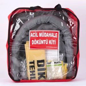 Genel Amaçlı Kimyasal Emici Absorban Çanta Kit Acil Döküntü Kiti
