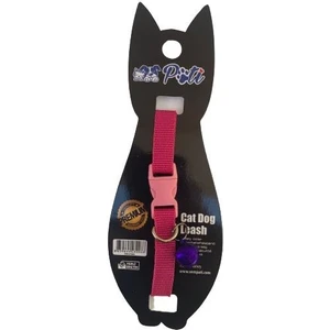Yavru Köpek ve Kedi Boyun Tasması (Ayarlanabilir) Pembe