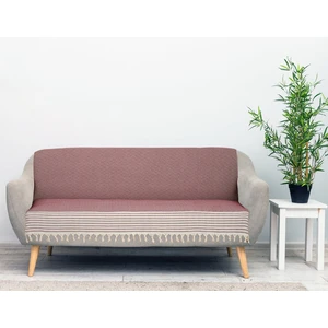 Kubal Home Bordo Koltuk Örtüsü Buldan Bezi Kara Tezgah Dokuma El Bağlama 180 x 220 Koltuk Şalı Kanepe Berjer Örtüsü