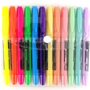 Fosforlu Kalem Seti 6 Pastel 6 Parlak Renk