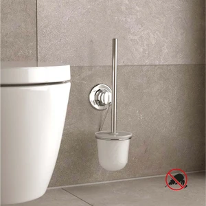 Vakumlu Paslanmaz Tuvalet Fırçası Krom DM095