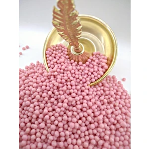 Pasta Vitrin Pirinç Patlağı Pasta Süsü Pembe - 100 gr