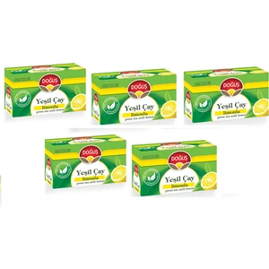 Yeşil Çay Limonlu 5 x 20'li