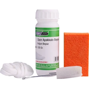 Point Care Ekstra Yoğun Beyaz Ayakkabı Mont Direksiyon Döşeme Deri Boyası 125 Gr.