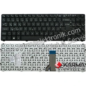 Grundig Gnb 1565 A1 I3 Notebook Klavyesi - Tuş Takımı / Siyah - Tr
