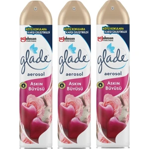Aerosol Oda Kokusu Aşkın Büyüsü 3 x 300 ml