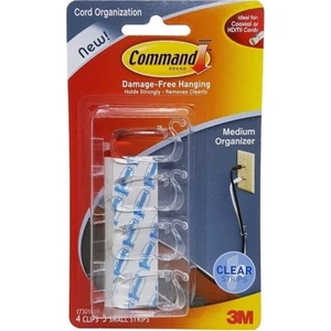 3m 17301-CLR Command Orta Boy Kablo Düzenleyici