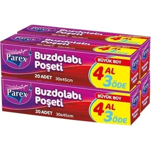 Buzdolabı Poşeti 4 Al 3 Öde Büyük