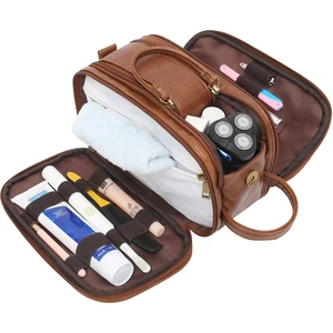 İyi Çanta Tote Outdoors Kozmetik Çantası Su Geçırmez Pu Tuvalet Çantası Seyahat Makyaj Organizatörü Yüksek Kapasiteli Güzellik Uzmanı Çantası Banyo Yıkama Çantası (Yurt Dışından)