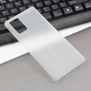 Samsung Galaxy Note 20 Kılıf A+ Ultra Ince Sert Kapak Beyaz