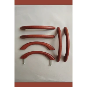 Konur Store Ahşap Kulp İtalyan Cevizi Rengi 96mm 10 Adet