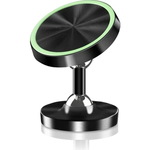 Metal Çift Top Kafası 360 Derece Dönen Araba Manyetik Telefon Tutucu Standı Braketi (Yurt Dışından)