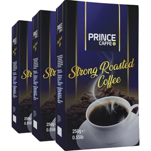 Caffe Strong Roasted Filtre Kahve 3 x 250 gr (750 Gr)