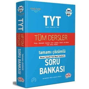 Editör Yayınları TYT Tüm Dersler Soru Bankası
