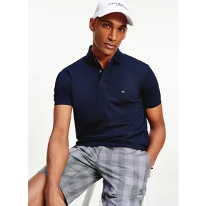 Tommy Hilfiger Polo Yaka Mavi Erkek T-Shirt
