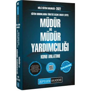 Pegem Akademi Yayıncılık 2022 Milli Eğitim Bakanlığı EKYS Müdür ve Müdür Yardımcılığı Konu Anlatımı