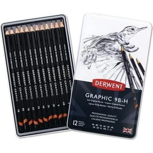 Graphic Pencil Soft 12'li Teneke Kutu