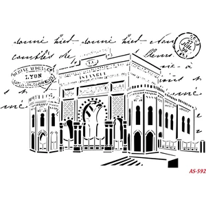 A4 Serisi Stencıl AS592 21X29