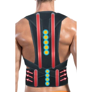 Ankaflex Ortopedik Dik Durus Korsesi Balenli Manyetik Kamburlukk Önleyici Korse Erkek Bayan Sırt Korsesi