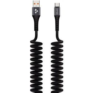 KC-170 1.5m 3.4A Yaylı Hızlı Micro USB Kablo