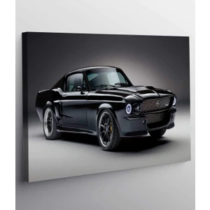 Stella Store Klasik Kas Şarj Araba Kanvas Tablo