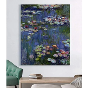 Stella Store Claude Monet Nilüferler Kanvas Tablo