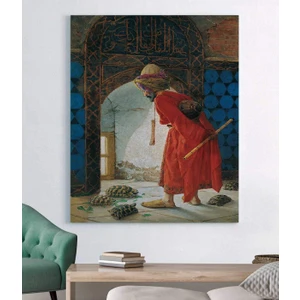 Stella Store Kaplumbağa Terbiyecisi Kanvas Tablo