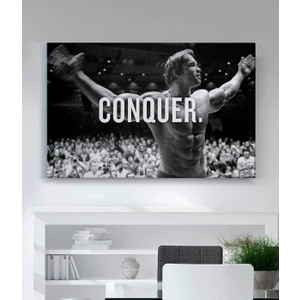Stella Store Arnold Schwarzenegger Vücut Geliştirme Motivasyon Kanvas Tablo