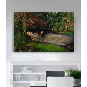 Stella Store John Everett Millais-Ophelia Kanvas Tablo