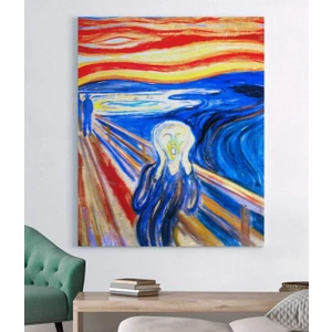 Stella Store Edvard Munch Çığlık Kanvas Tablo