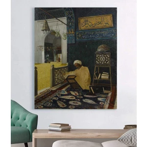 Stella Store Osman Hamdi Bey Kur'an Tilaveti Kanvas Tablo
