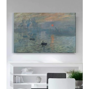 Stella Store Claude Monet - Gün Doğumu Kanvas Tablo