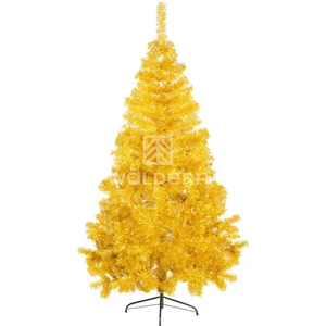 Premium Luxury Series 180 cm Simli Gold Yılbaşı Çam Ağacı
