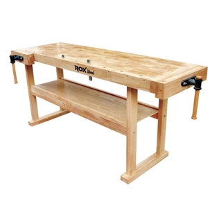 Rox Wood 0112 Iki Mengeneli Hobi Ahşap Oyma Marangoz Çalışma Tezgahı 190 cm